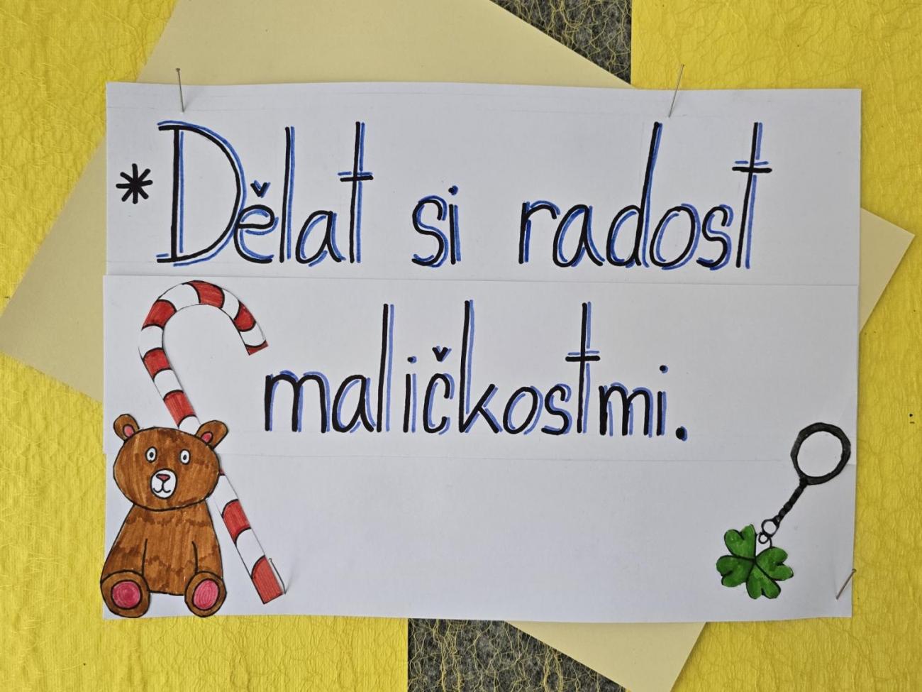 Novoroční přání žáků 5.A