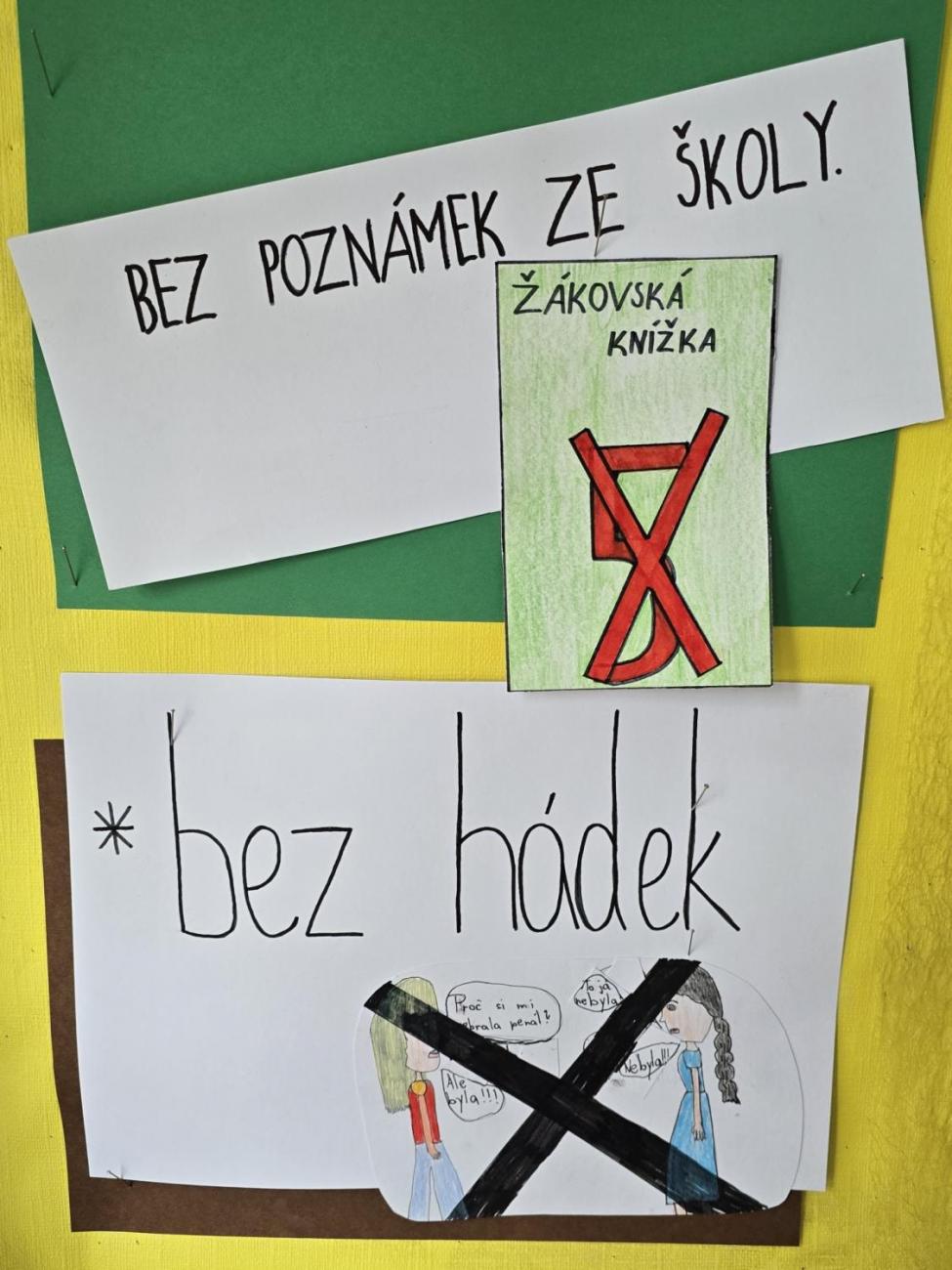 Novoroční přání žáků 5.A