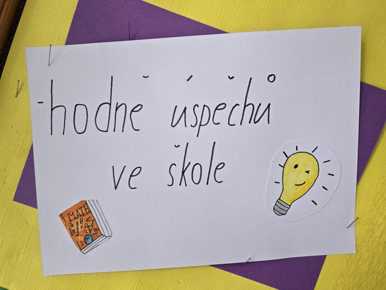 Novoroční přání žáků 5.A