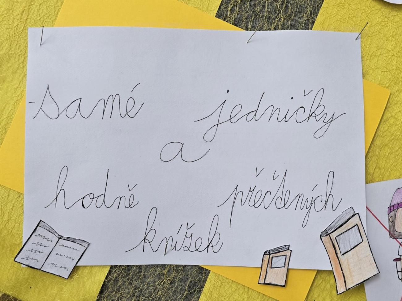 Novoroční přání žáků 5.A