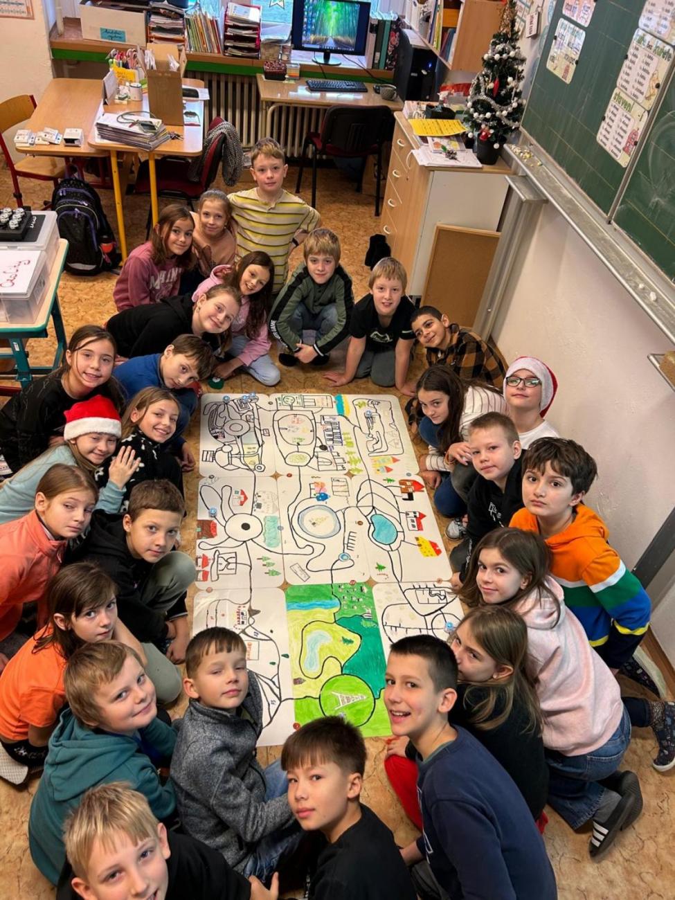 Projekt 4. ročníku v informatice - OZOBOTI 