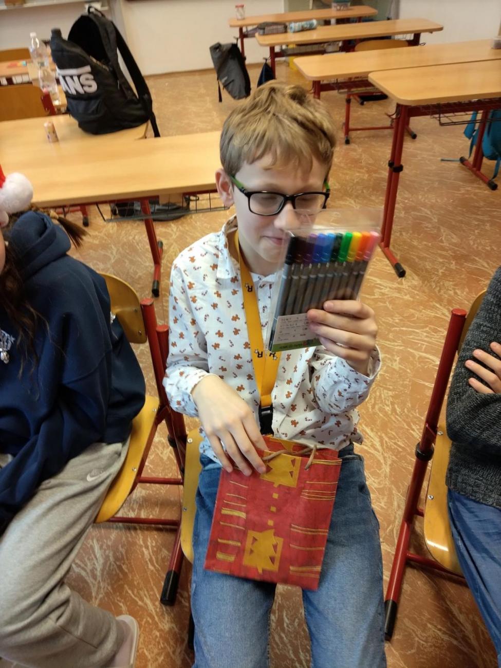 Vánoční besídka, 6.D