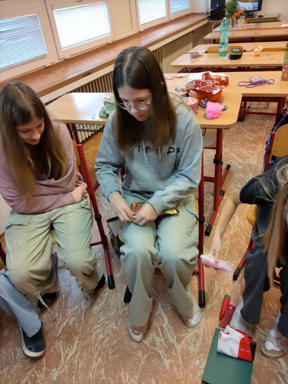 Vánoční besídka, 6.D