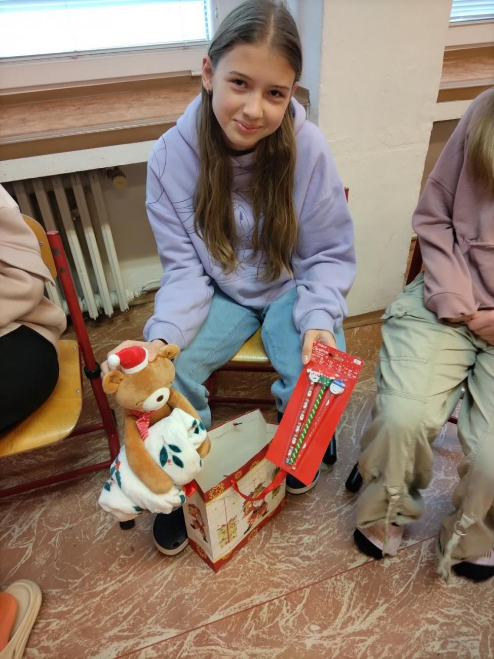 Vánoční besídka, 6.D