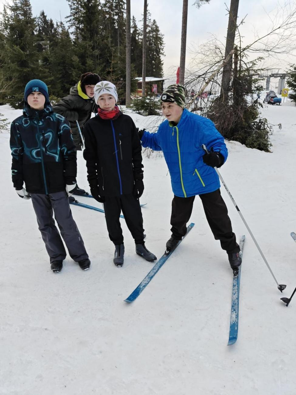 Lyžařský výcvikový kurz 7. ročníku - Zadov