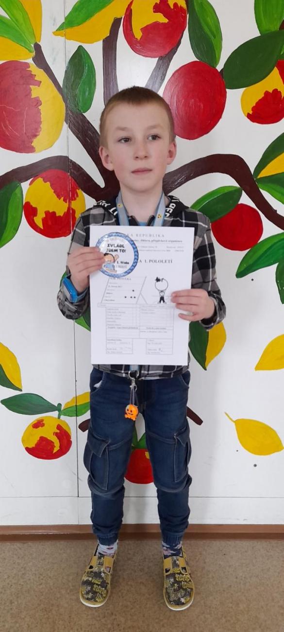 Pololetní vysvědčení prvňáčků - 1. A, B, C