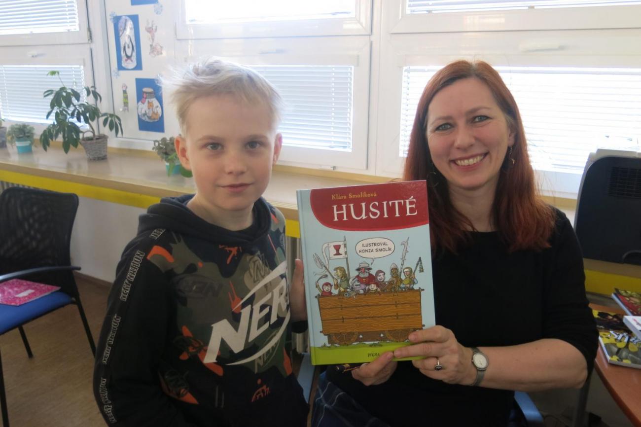 Beseda se spisovatelkou Klárou Smolíkovou – Mluvíme v bublinách