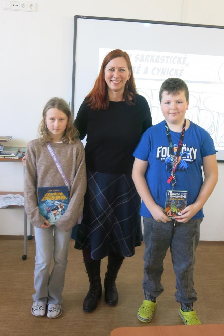 Beseda se spisovatelkou Klárou Smolíkovou – Mluvíme v bublinách