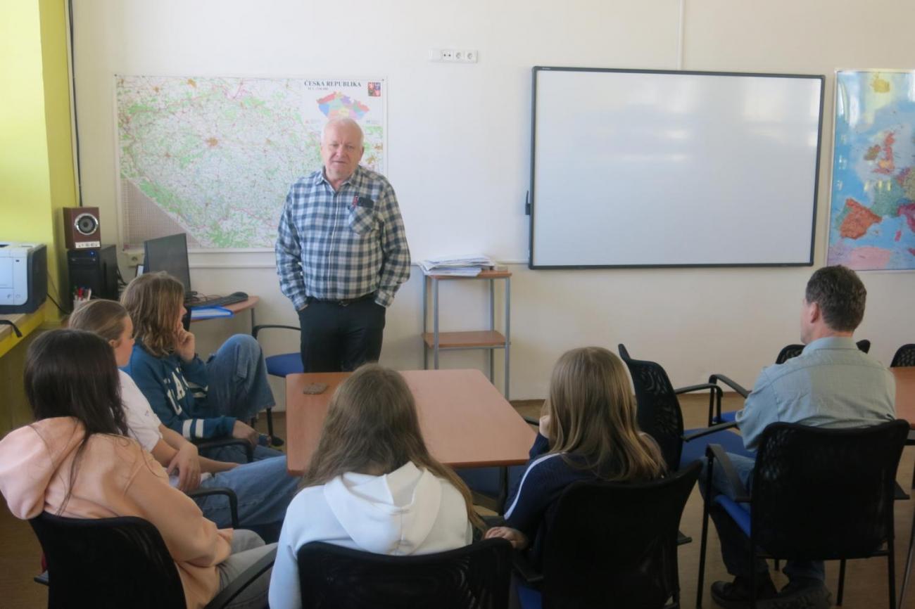 Projekt "Budka" - spolupráce 7.C s klienty DTS Jihlava