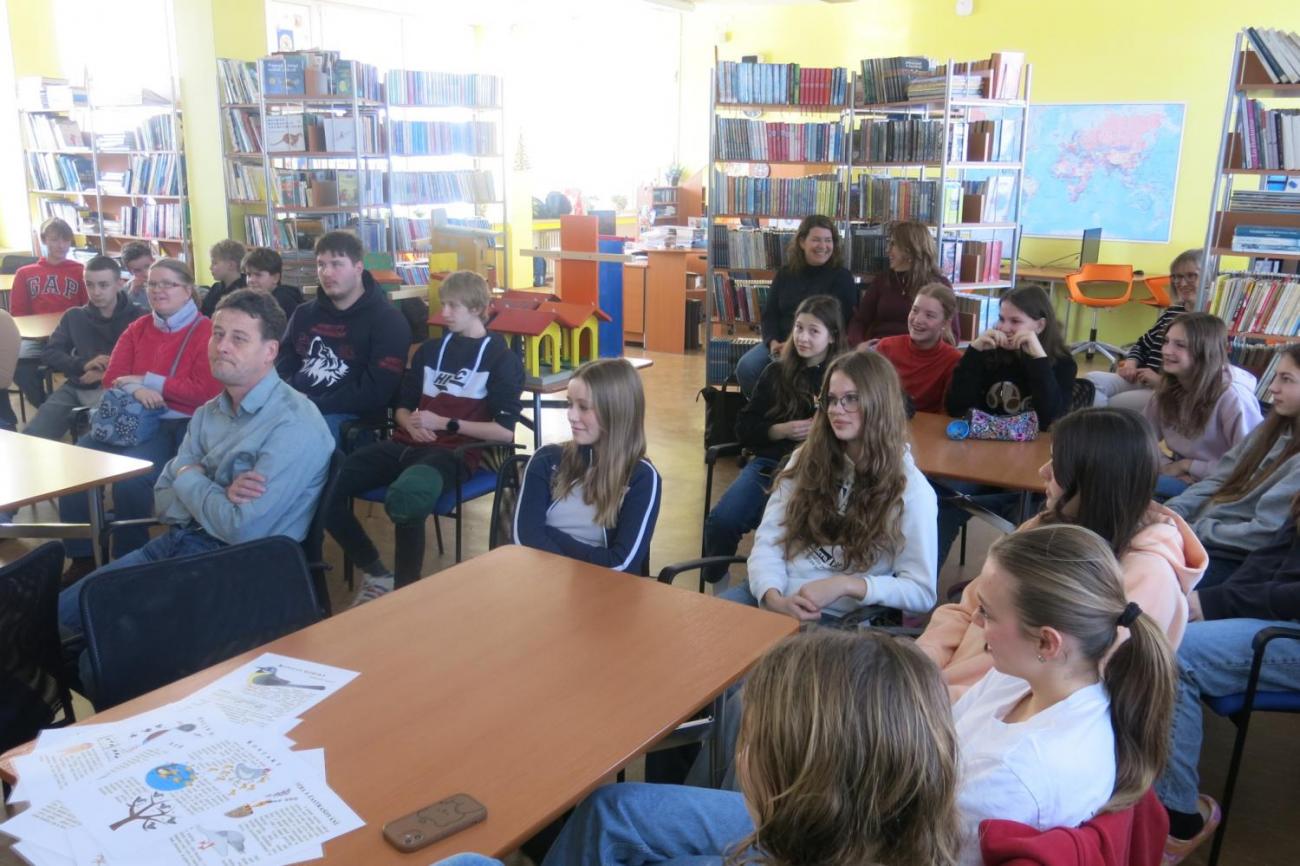 Projekt "Budka" - spolupráce 7.C s klienty DTS Jihlava