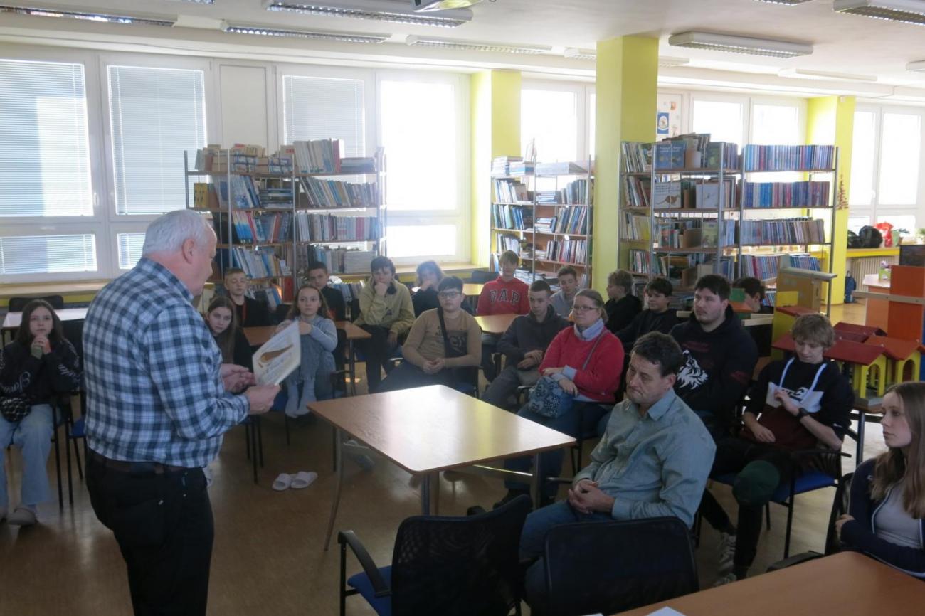 Projekt "Budka" - spolupráce 7.C s klienty DTS Jihlava