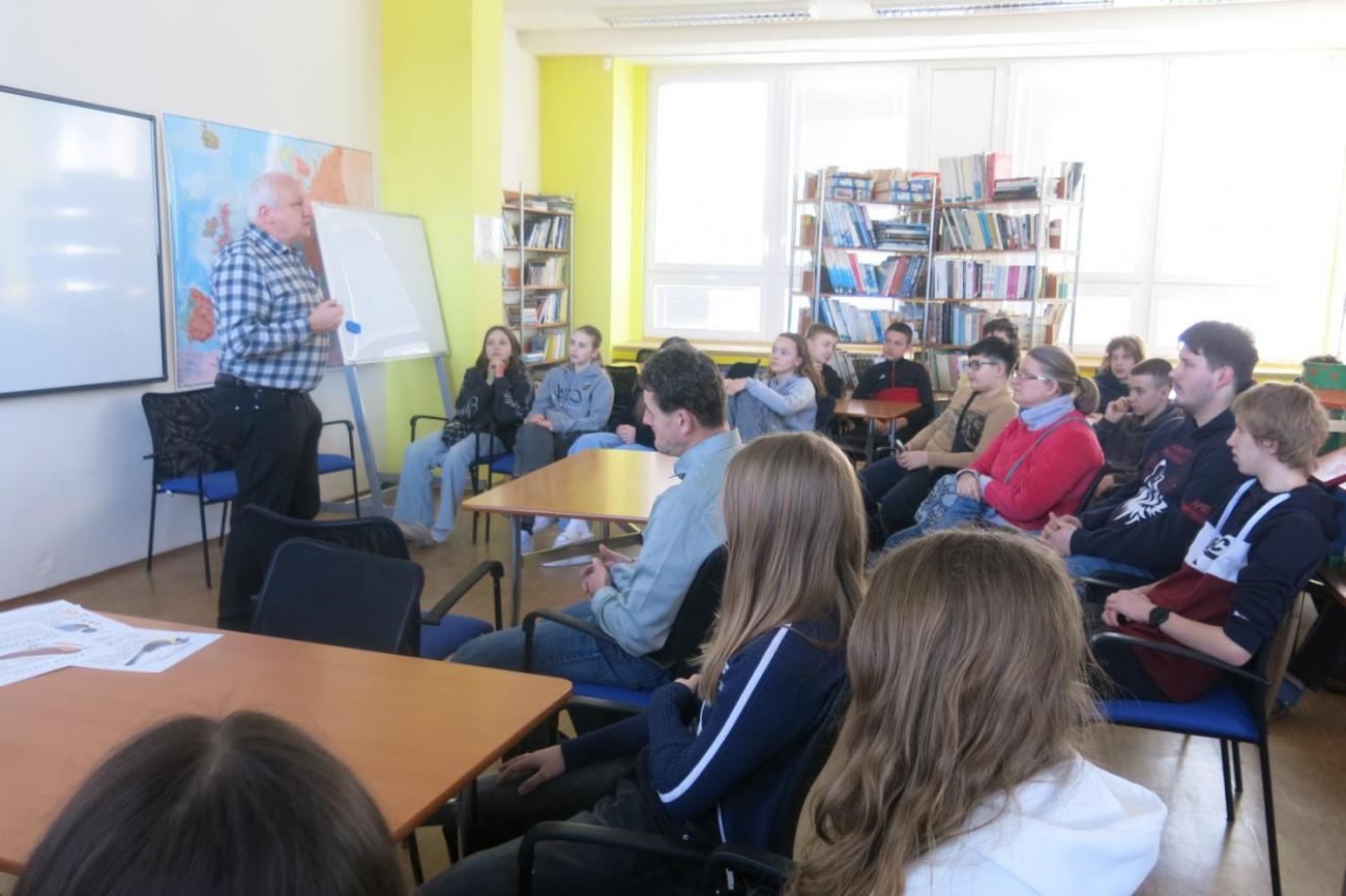 Projekt "Budka" - spolupráce 7.C s klienty DTS Jihlava