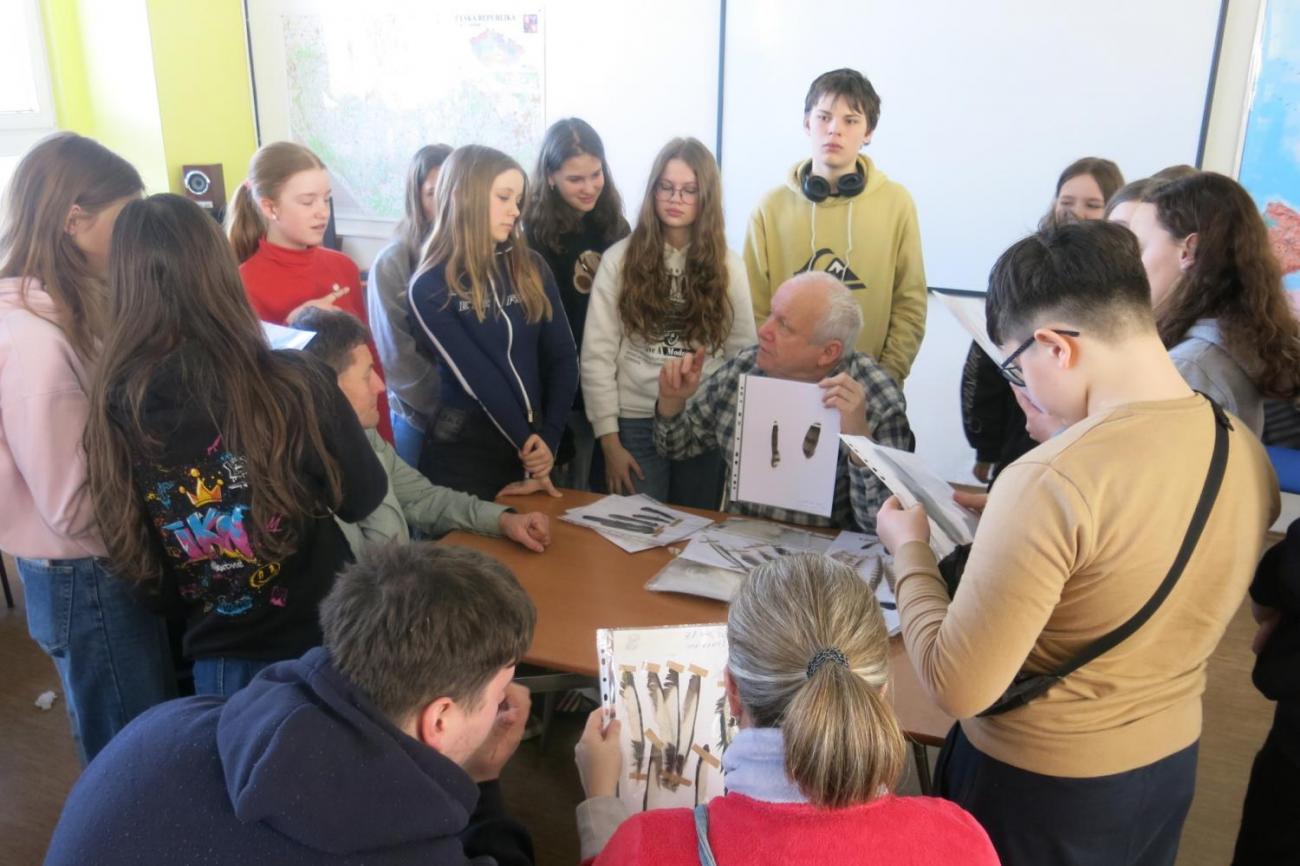 Projekt "Budka" - spolupráce 7.C s klienty DTS Jihlava