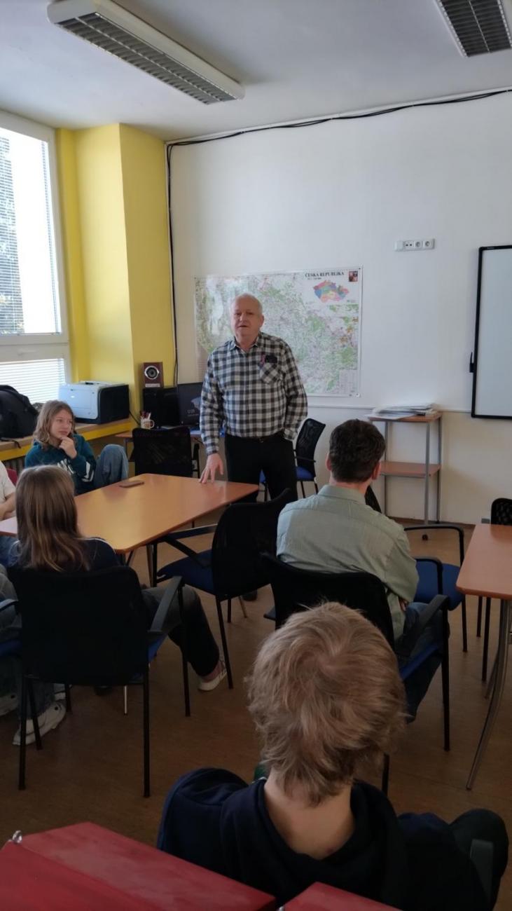 Projekt "Budka" - spolupráce 7.C s klienty DTS Jihlava