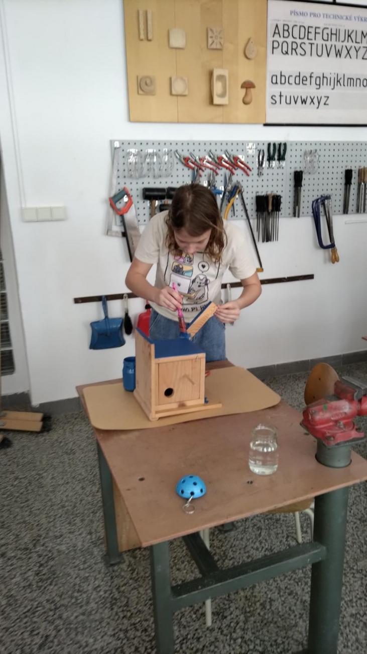 Projekt "Budka" - spolupráce 7.C s klienty DTS Jihlava