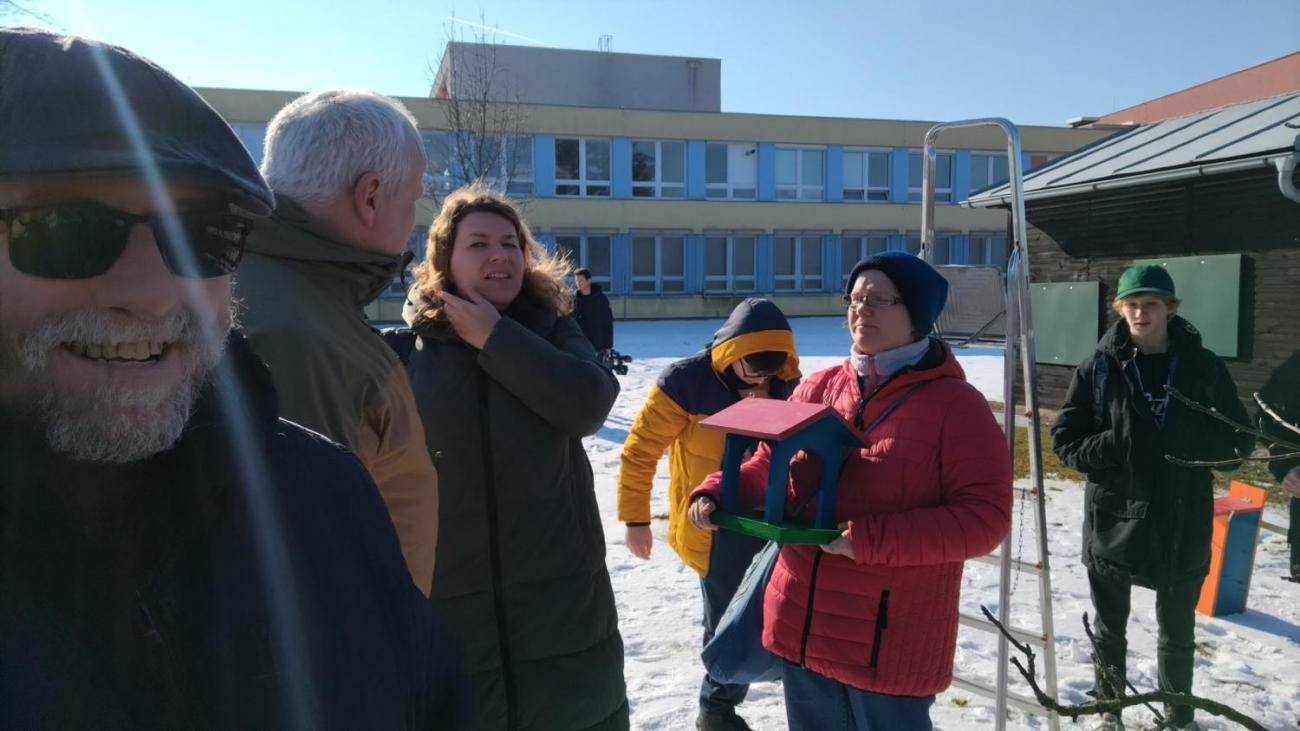 Projekt "Budka" - spolupráce 7.C s klienty DTS Jihlava