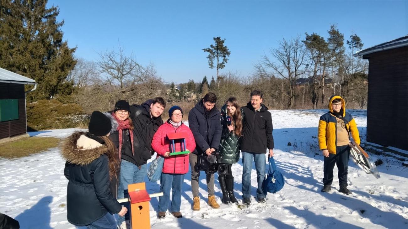 Projekt "Budka" - spolupráce 7.C s klienty DTS Jihlava