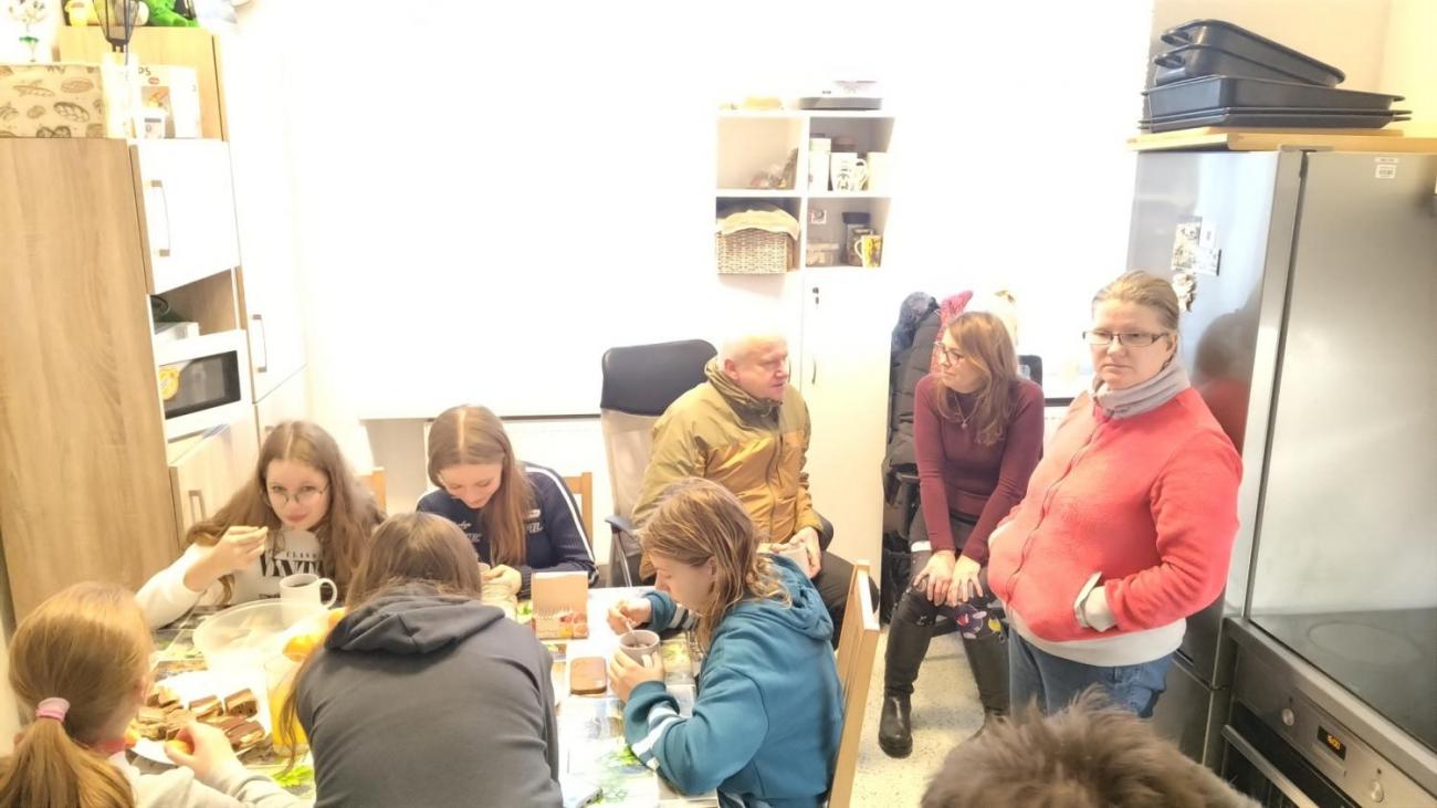 Projekt "Budka" - spolupráce 7.C s klienty DTS Jihlava