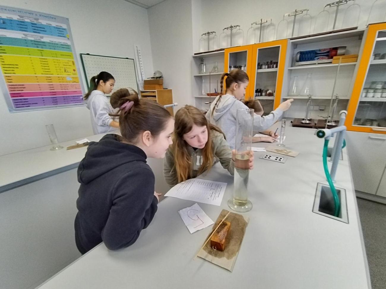 Fyzika 6. ročník - praktická měření objemu