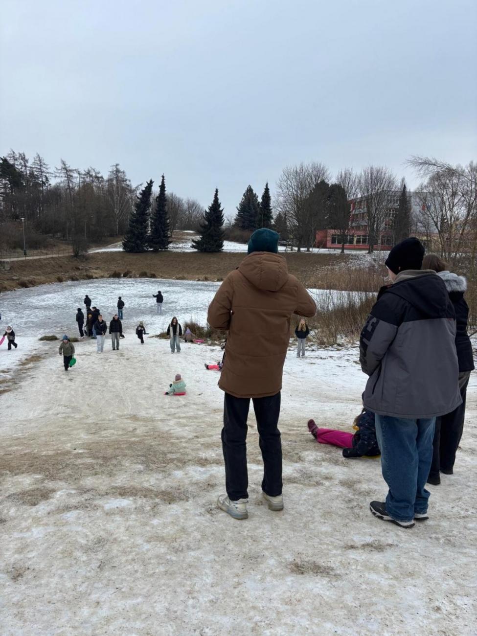 Zimní radovánky 1.B a 9.B