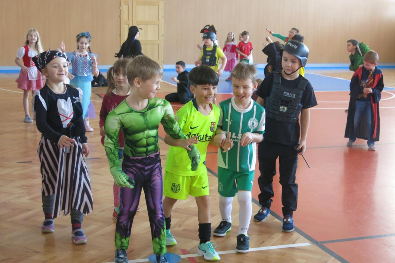 Karneval prvňáčků