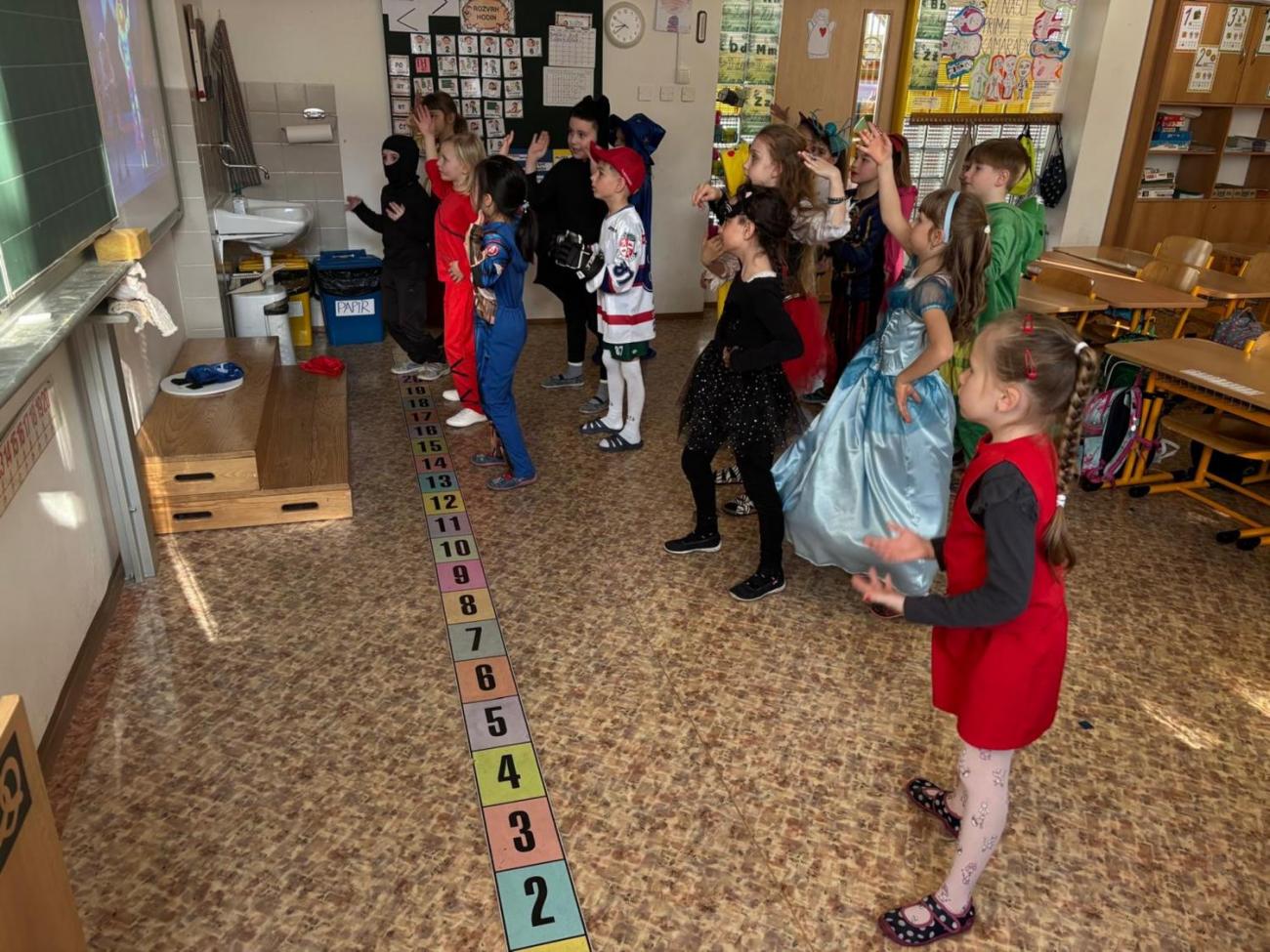 Karneval prvňáčků