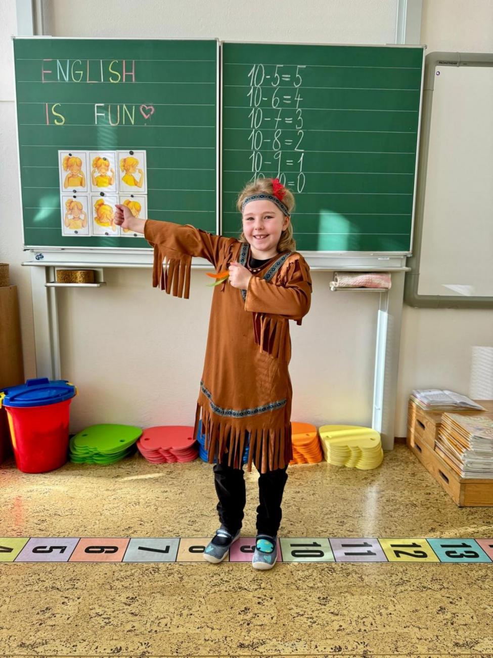 Karneval prvňáčků