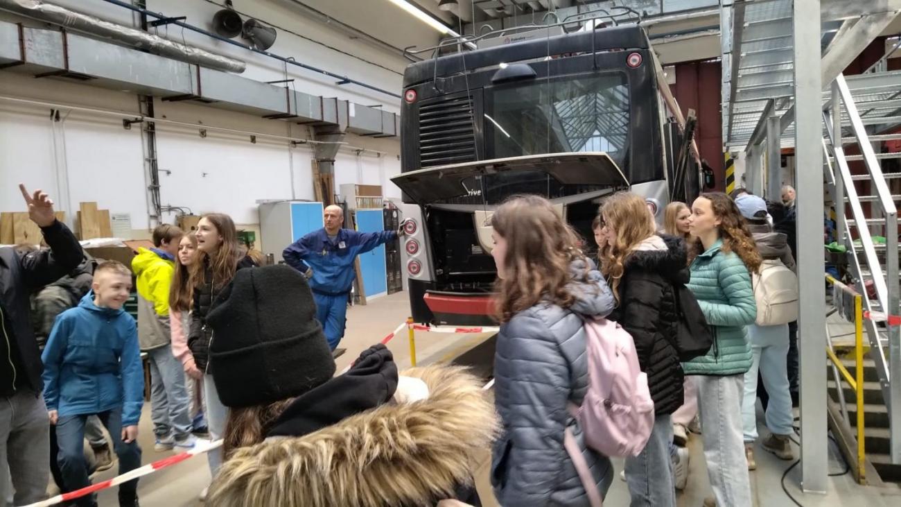 Svět práce- Dopravní podnik města Jihlavy   7.C