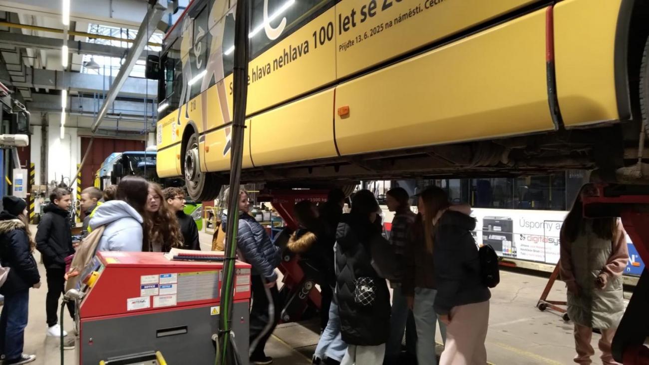 Svět práce- Dopravní podnik města Jihlavy   7.C