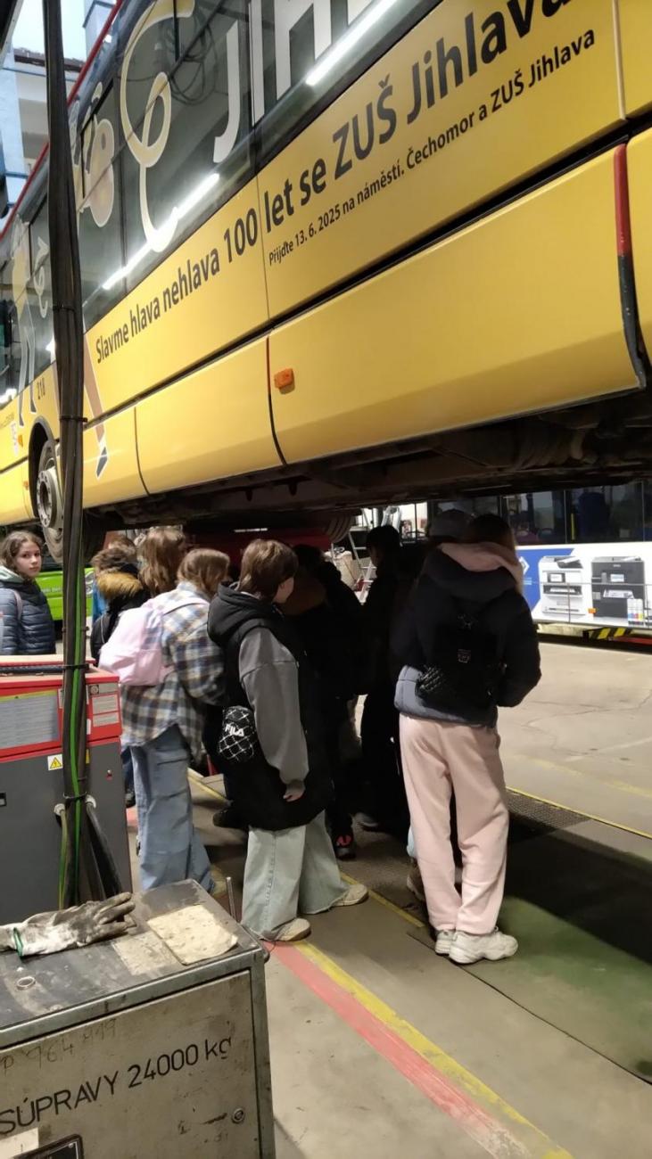 Svět práce- Dopravní podnik města Jihlavy   7.C