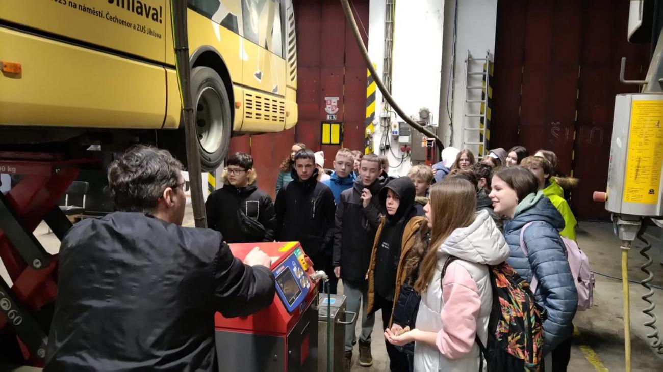 Svět práce- Dopravní podnik města Jihlavy   7.C