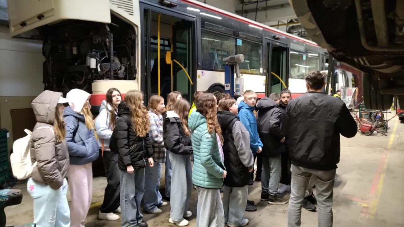 Svět práce- Dopravní podnik města Jihlavy   7.C