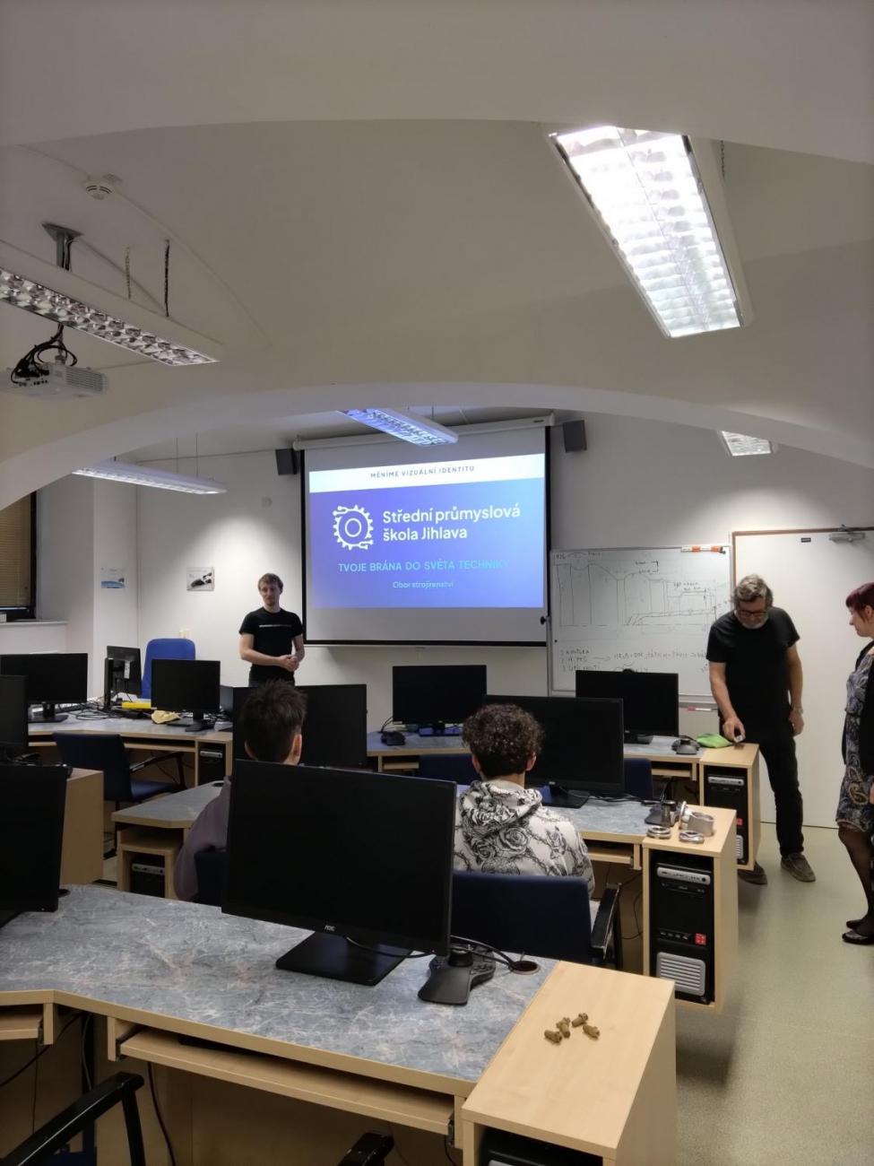 Exkurze na Sřední průmyslové škole Jihlava