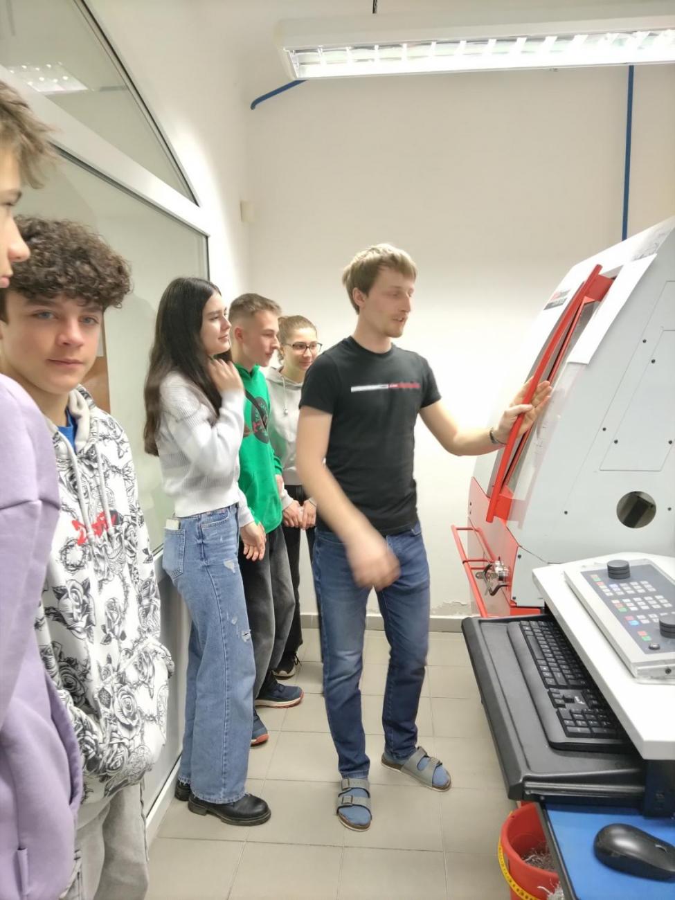 Exkurze na Sřední průmyslové škole Jihlava