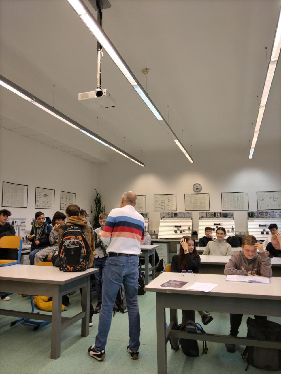 Exkurze na Sřední průmyslové škole Jihlava