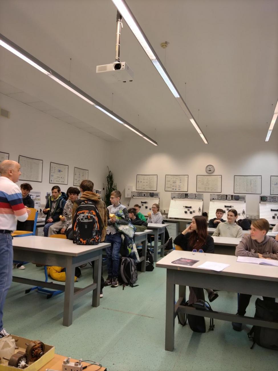 Exkurze na Sřední průmyslové škole Jihlava