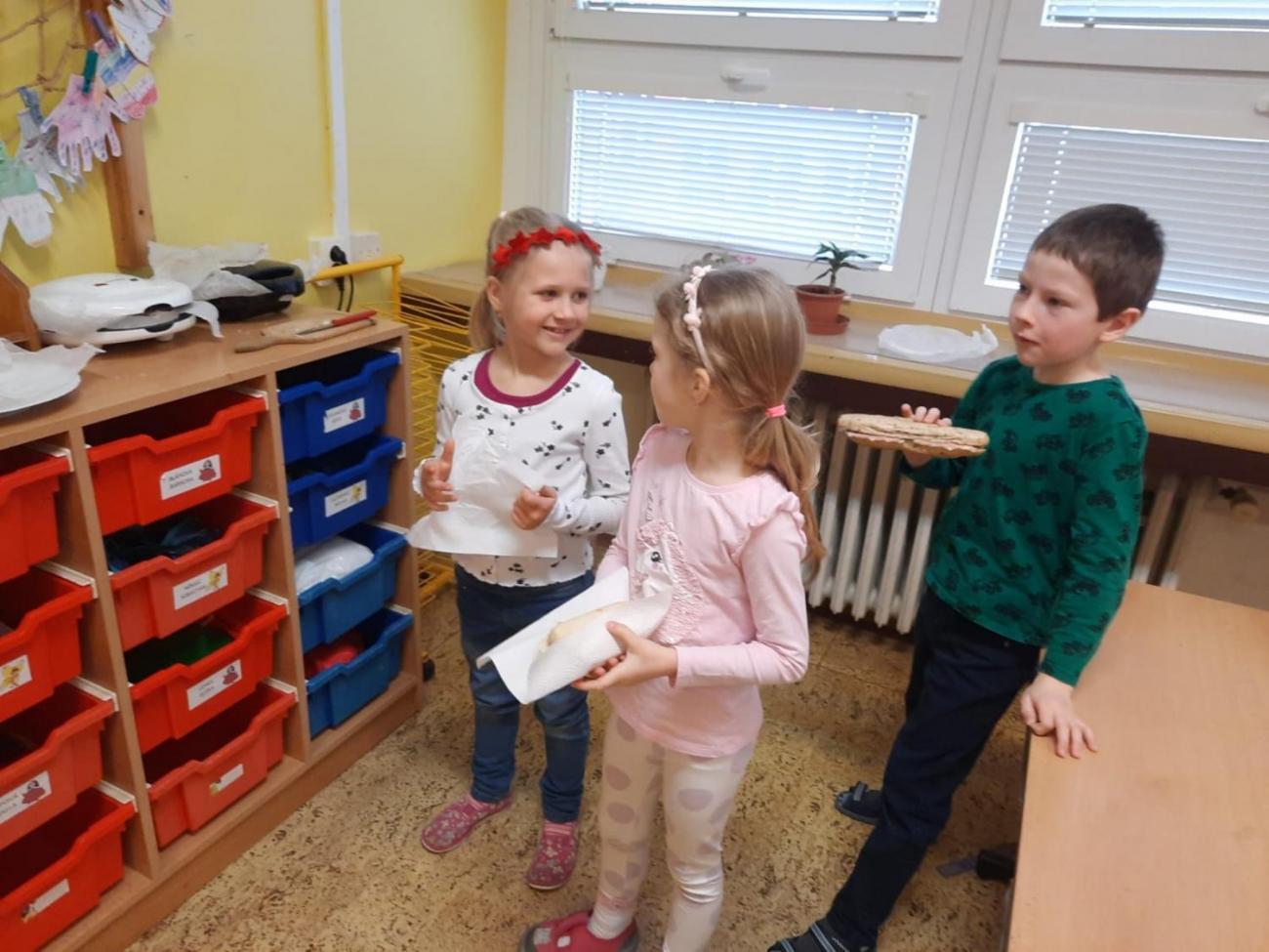 1. C – Příprava toustů