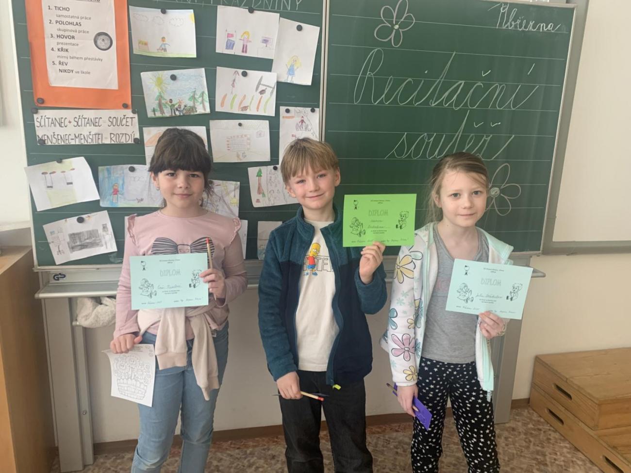 Recitace 2025   1 - 3. ročník