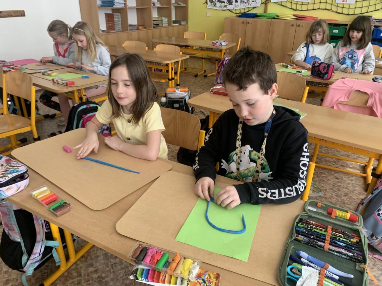 PKČ - práce s plastelínou  2.B