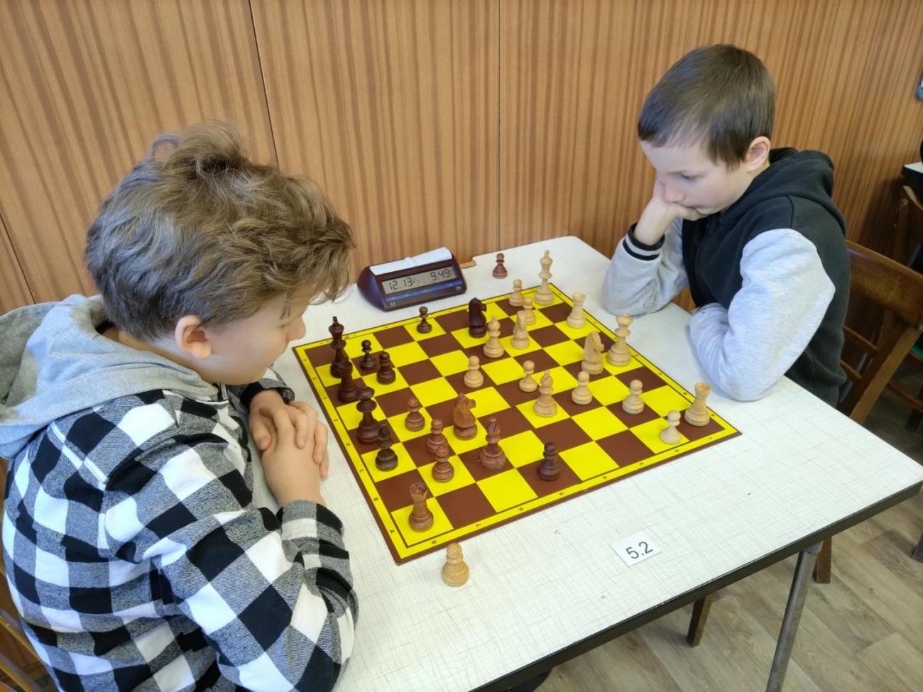 Šachy – krajské kolo, 2. místo