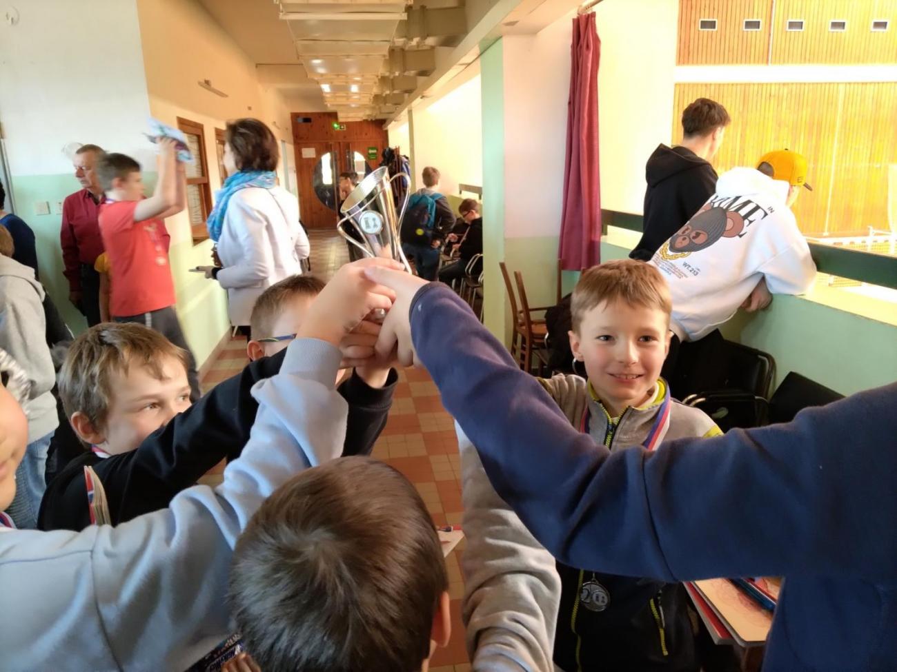 Šachy – krajské kolo, 2. místo