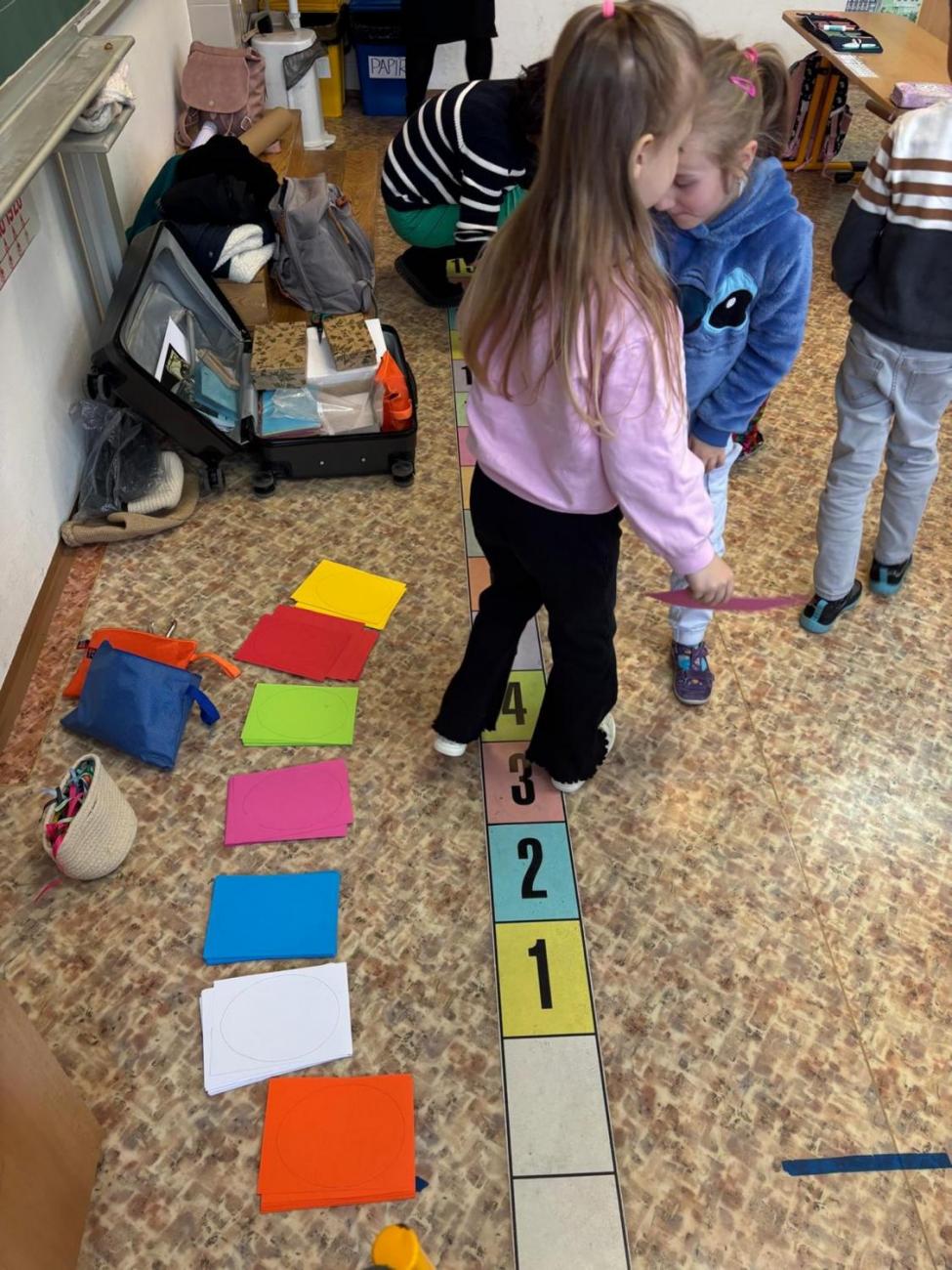 Velikonoční program s paní Pitrovou z Oblastní galerie Vysočiny  1.B