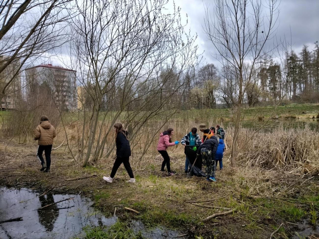 Žáci naší školy opět pomáhali přírodě v rámci akce Čistá Vysočina