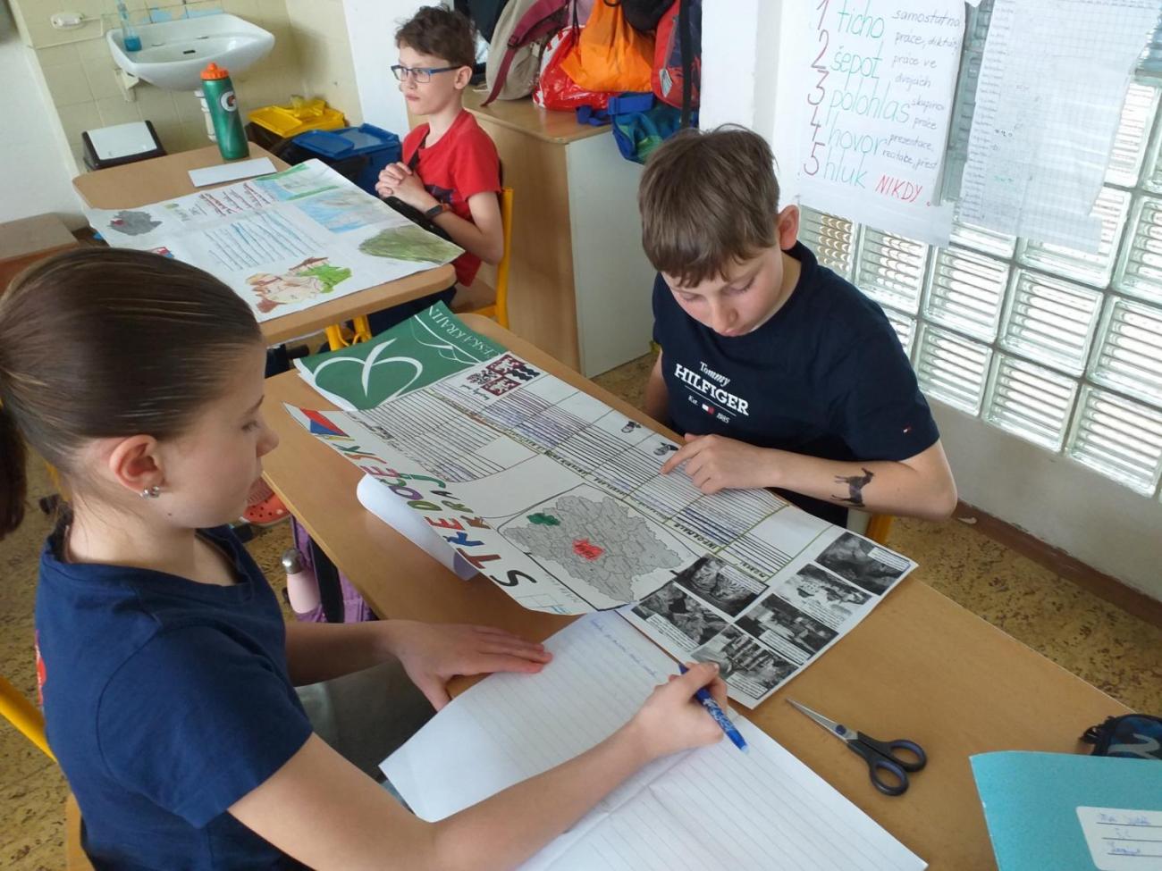 Projekt v rámci Vlastivědy - Kraje ČR 