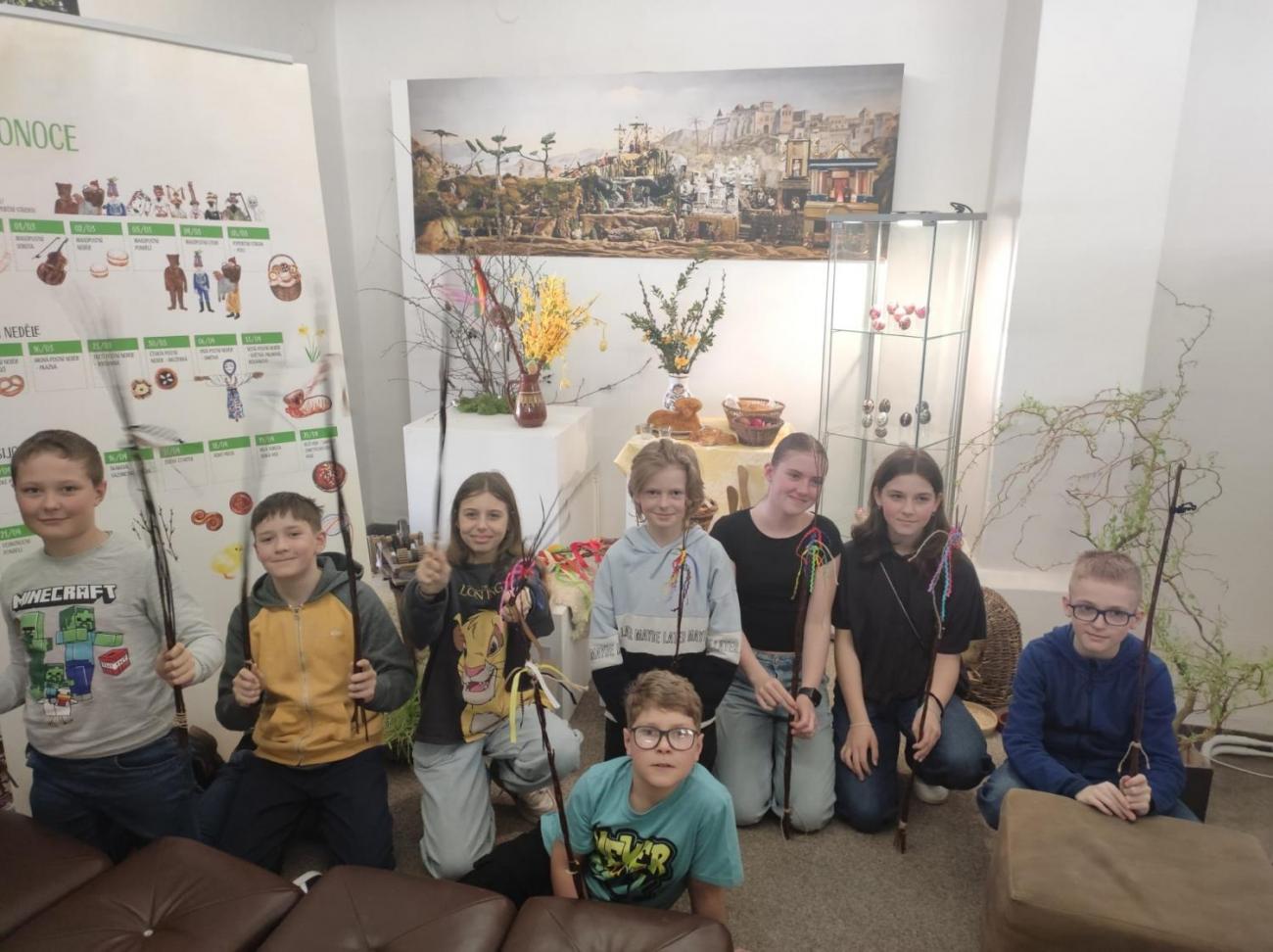 Velikonoční tradice a zvyky – návštěva Muzea Vysočiny v Jihlavě  5.A