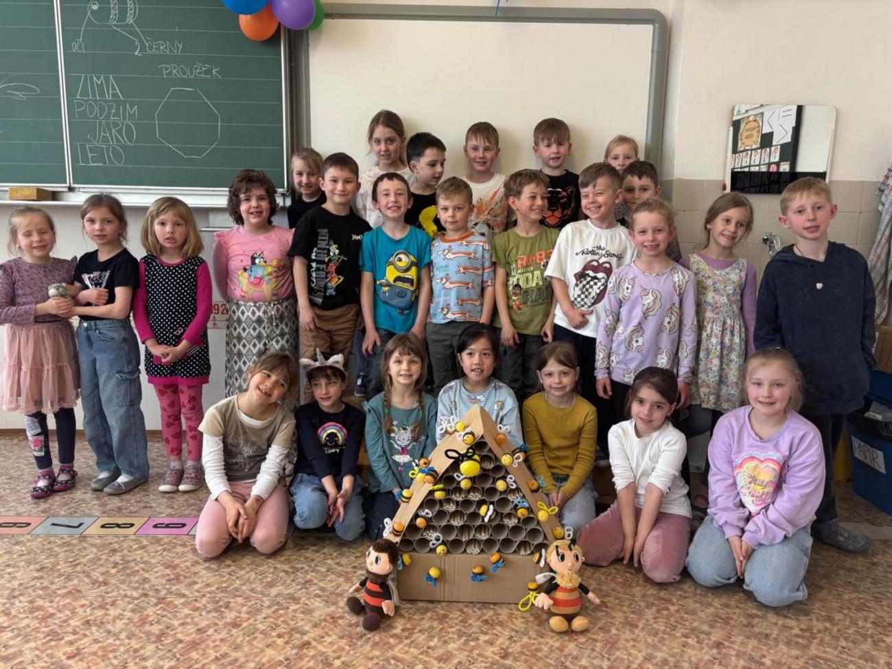 Projekt Včelky v 1.B