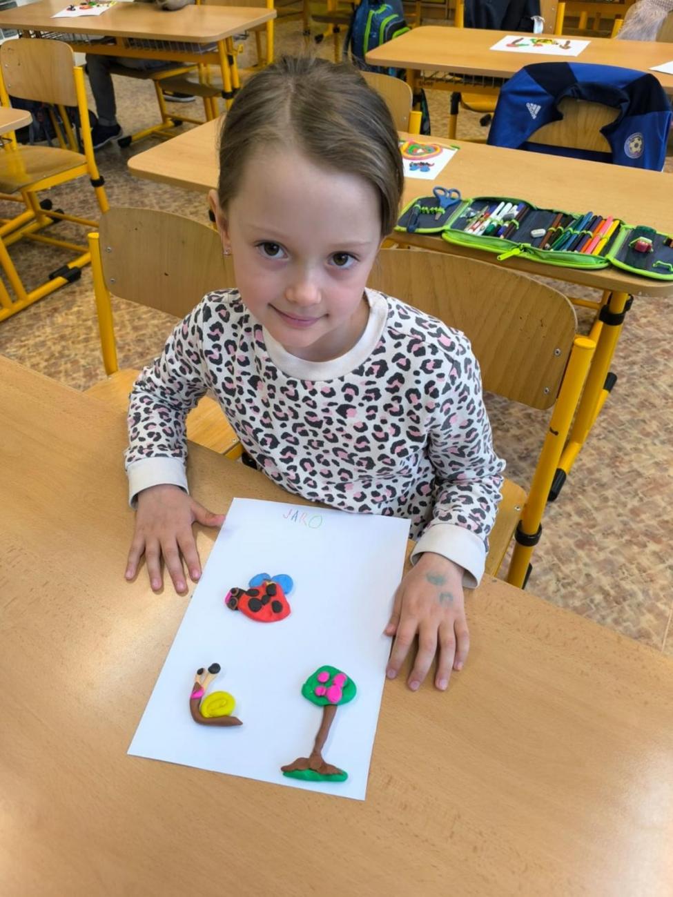 Praktické činnosti ve 2.A – Tvoření s plastelínou
