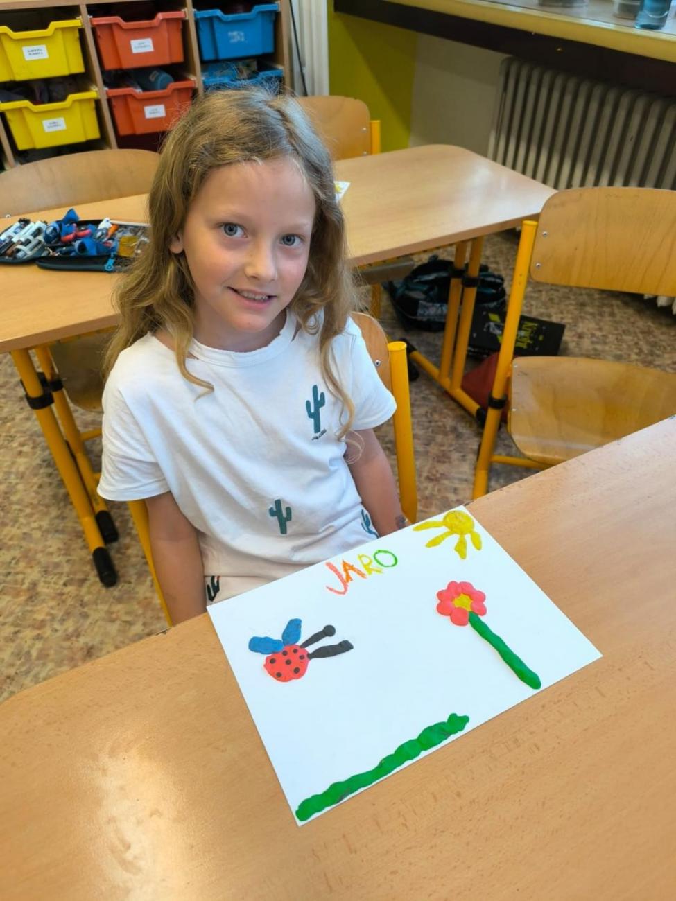 Praktické činnosti ve 2.A – Tvoření s plastelínou