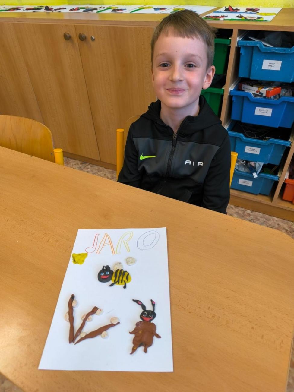 Praktické činnosti ve 2.A – Tvoření s plastelínou