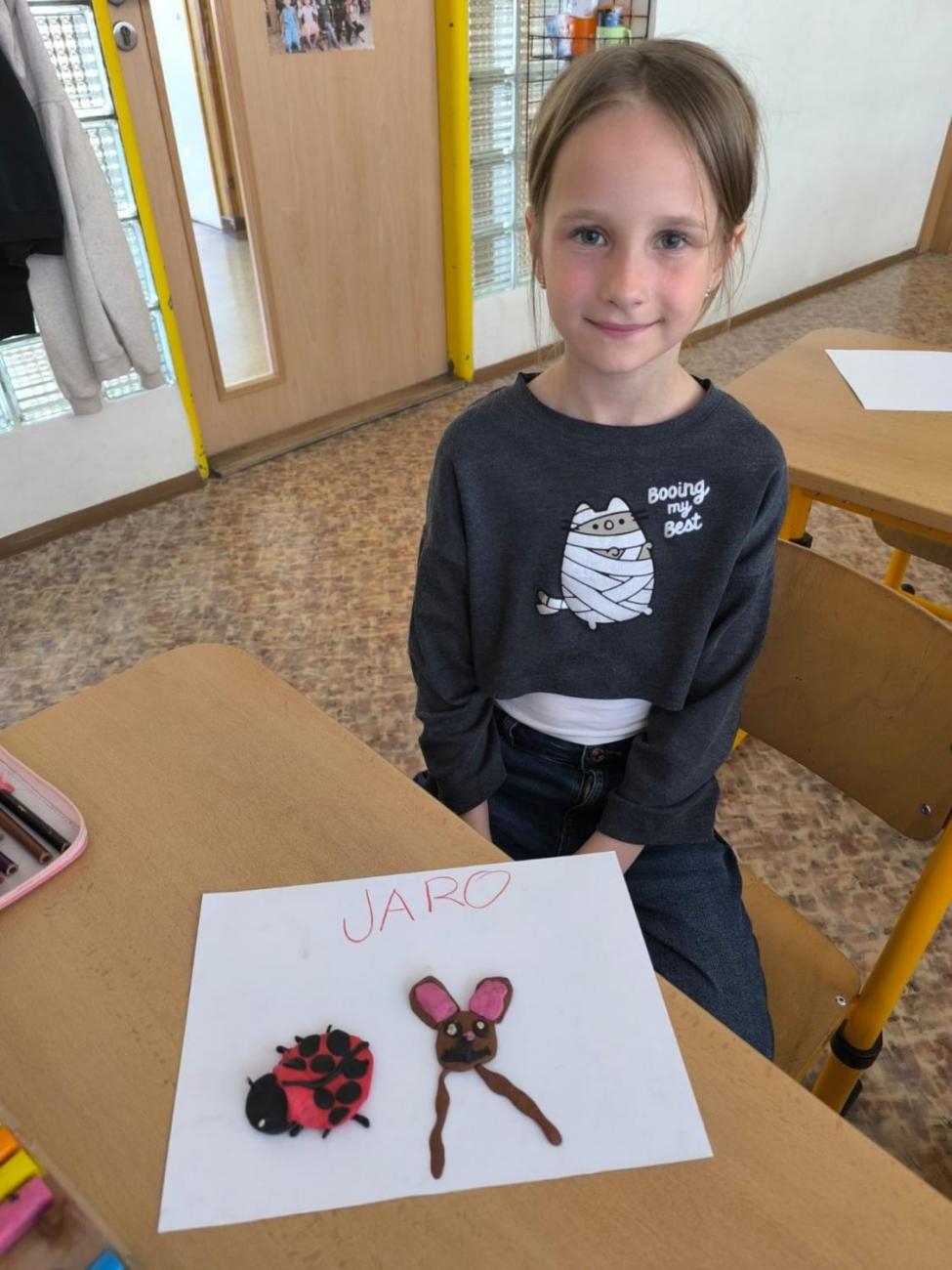 Praktické činnosti ve 2.A – Tvoření s plastelínou